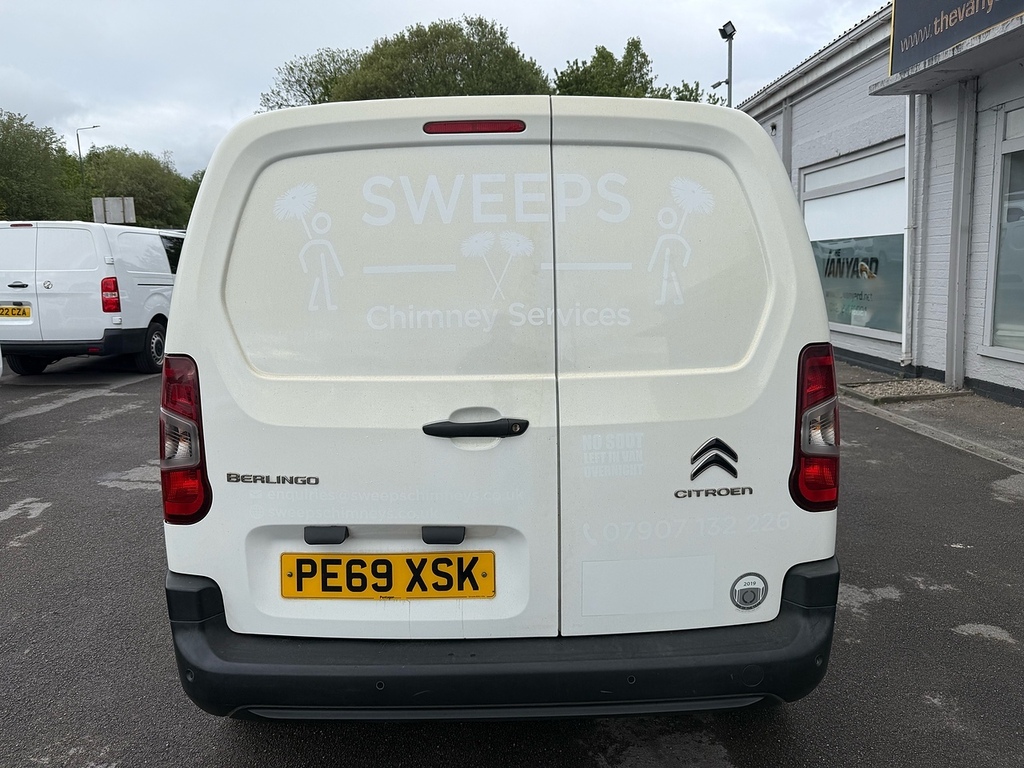 Citroen Berlingo Bluehdi 1000 Enterprise M PE69XSK White #6