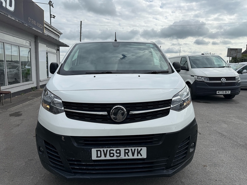 Vauxhall Vivaro 1.5 Turbo D 2900 Dynamic Lwb Air Con Sat Nav Van 6 DV69RVK White #2