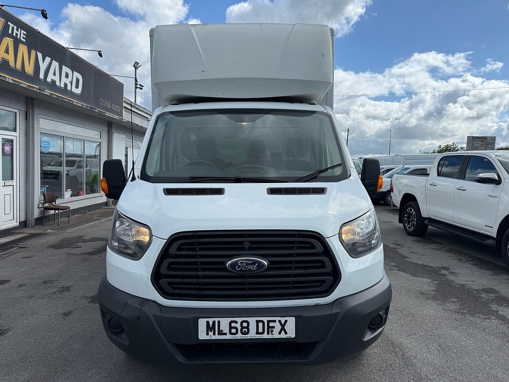 Ford Transit Custom 2.0 350 Ecoblue Luton Box Tail Lift Man ML68DFX White #2
