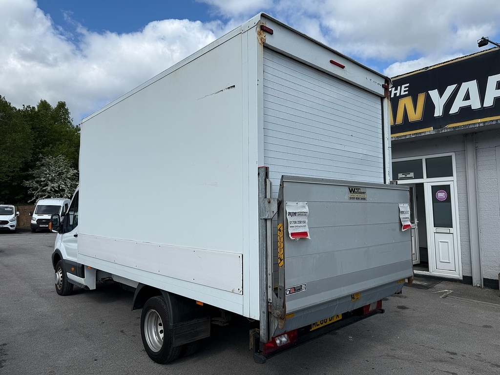 Ford Transit Custom 2.0 350 Ecoblue Luton Box Tail Lift Man ML68DFX White #5