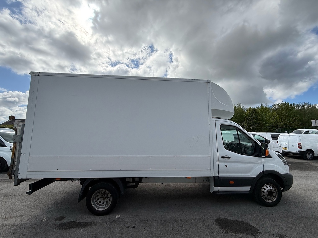 Ford Transit Custom 2.0 350 Ecoblue Luton Box Tail Lift Man ML68DFX White #4