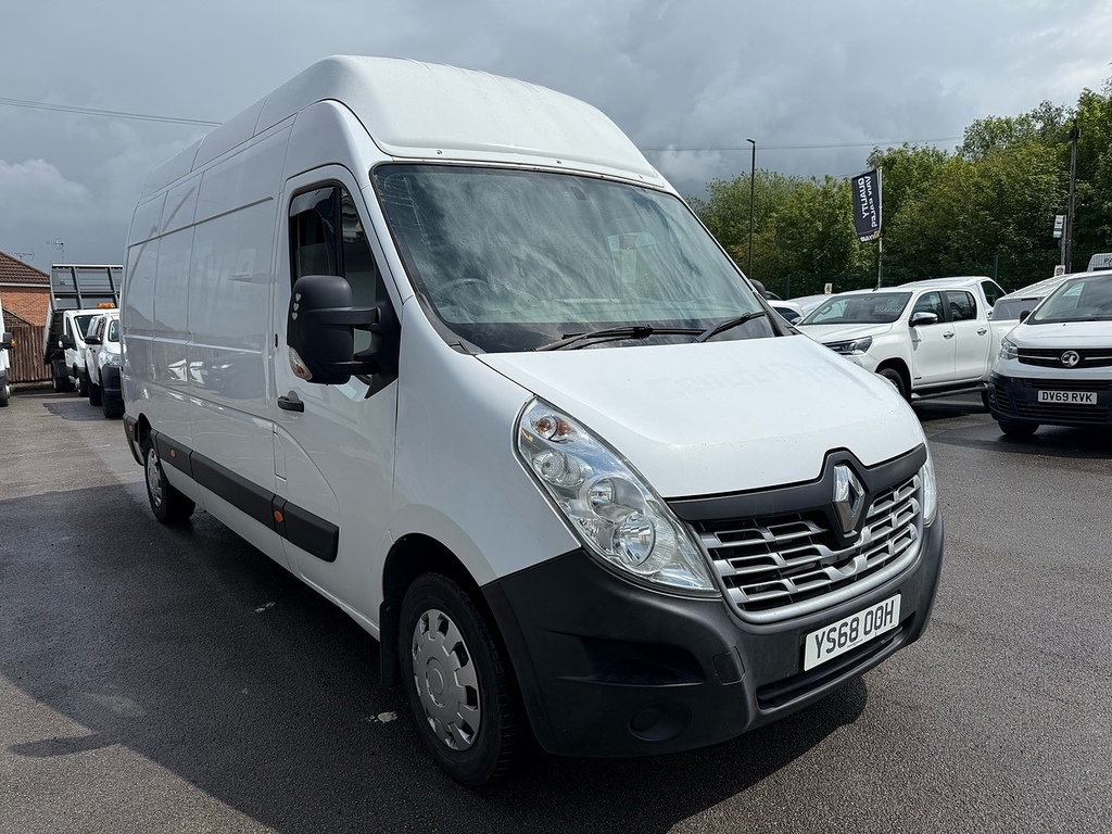 Renault Master 2.3 Dci Energy 35 Business Lwb Highroof Van Di YS68OOH White #3