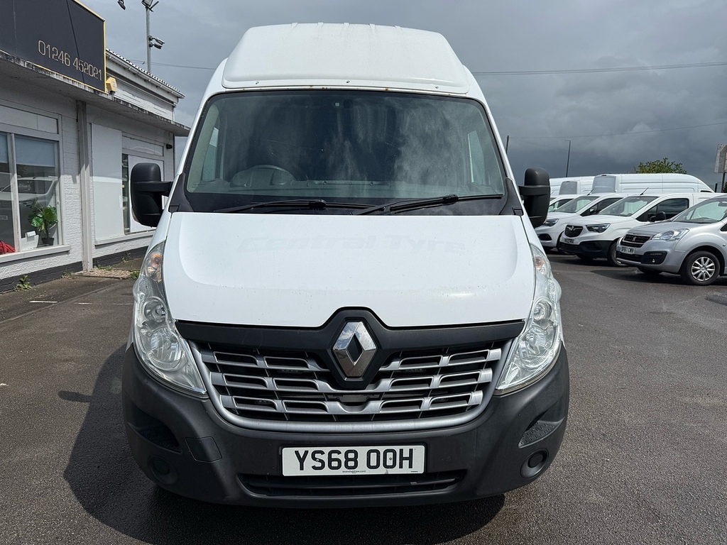 Renault Master 2.3 Dci Energy 35 Business Lwb Highroof Van Di YS68OOH White #2