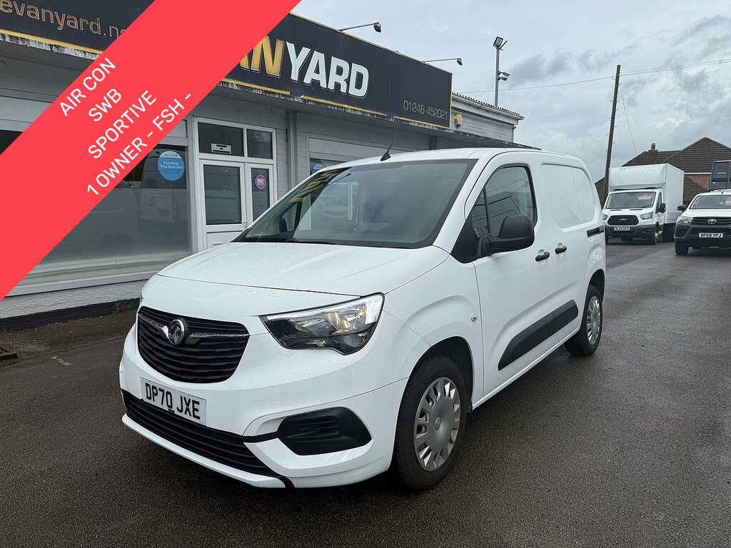 Vauxhall Combo 1.6 Turbo D 2300 Sportive Swb Air Con Van Dies White