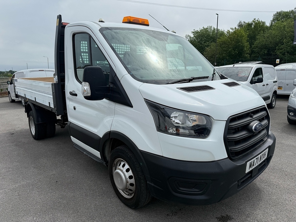 Ford Transit Custom 2.0 350 Ecoblue Hd Single Cab Tipper Air Con Drw 2 MA71NYH White #5