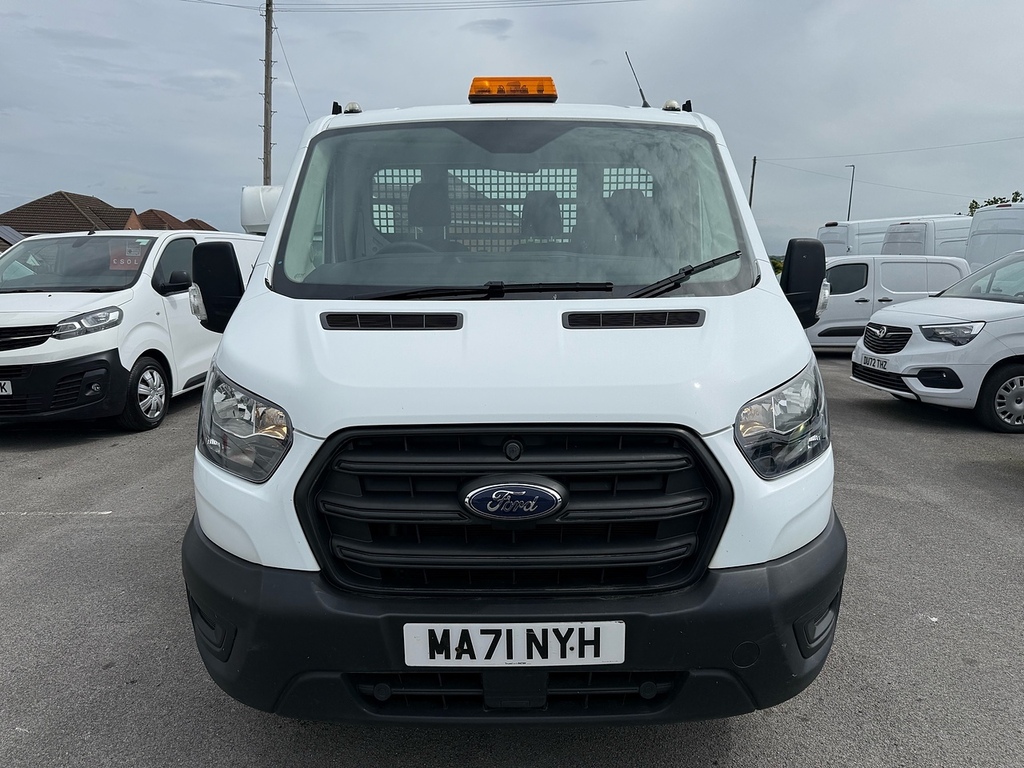 Ford Transit Custom 2.0 350 Ecoblue Hd Single Cab Tipper Air Con Drw 2 MA71NYH White #4