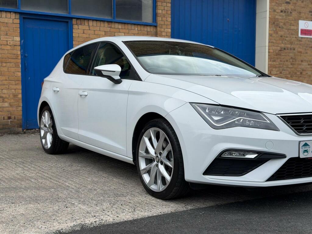 Seat Leon Hatchback 1.4 Ecotsi Fr Technology Dsg Euro 6 Ss White #5