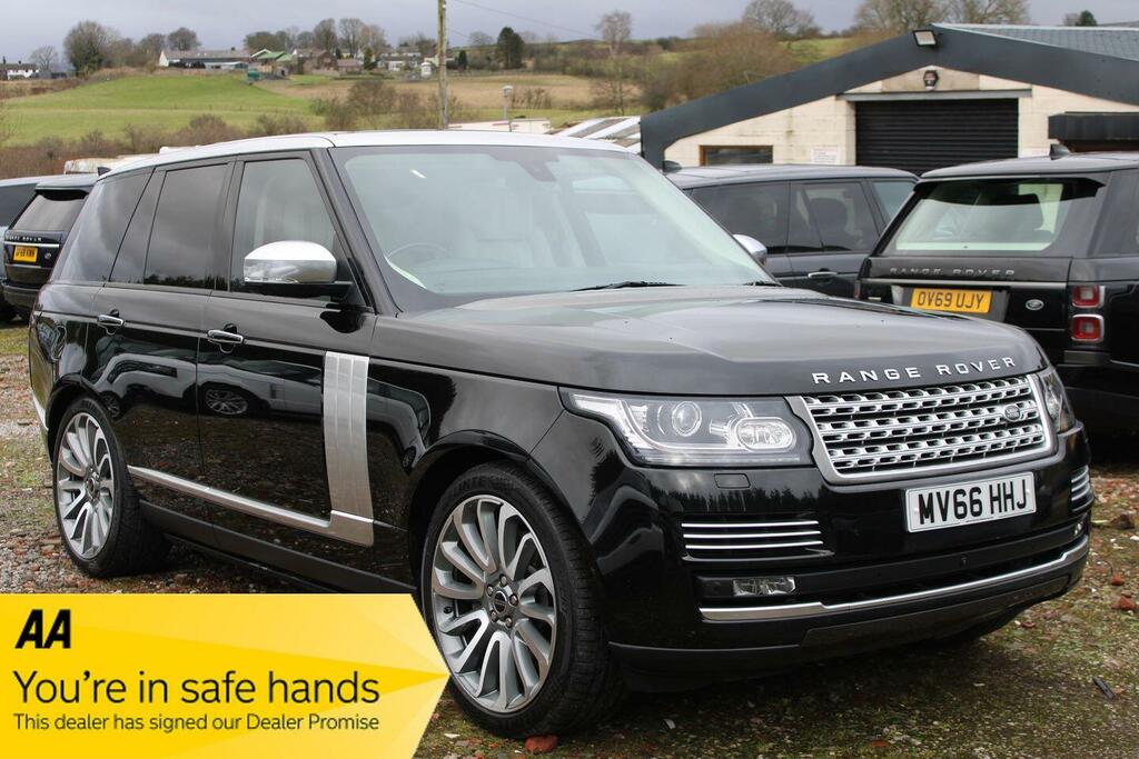 Land Rover Range Rover 4.4 Sd V8 4Wd Euro 6 Ss Black
