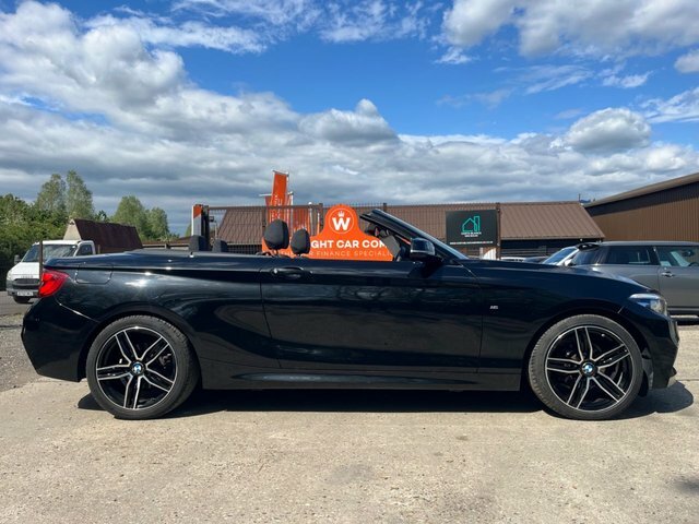 BMW 2 Series 1.5 218I Gpf M Sport Convertible E ML20MXU Black #4