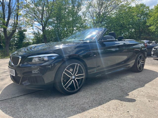 BMW 2 Series 1.5 218I Gpf M Sport Convertible E ML20MXU Black #6