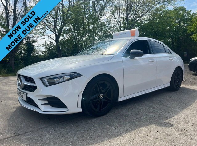Mercedes-Benz A Class 1.3 A200 Amg Line Saloon 7G-dct Euro 6 White