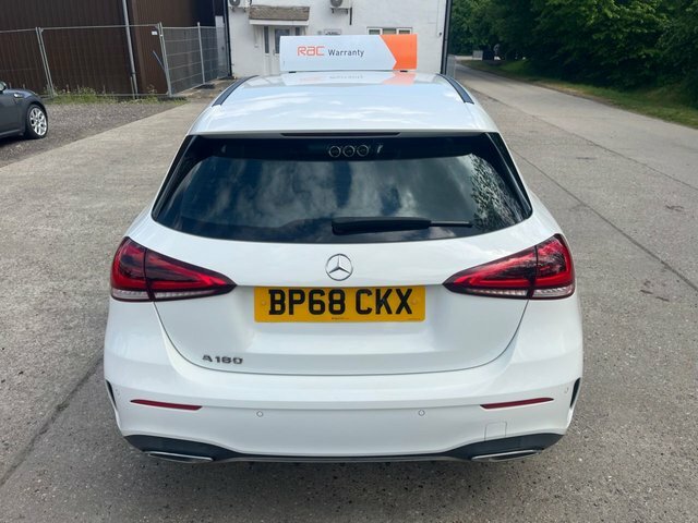 Mercedes-Benz A Class 1.3 A180 Amg Line Premium Hatchback 7 BP68CKX White #6
