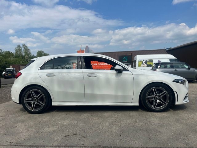 Mercedes-Benz A Class 1.3 A180 Amg Line Premium Hatchback 7 BP68CKX White #4