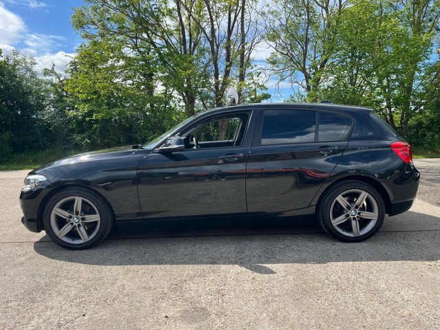 BMW 1 Series 1.5 118I Sport Hatchback Euro 6 OU68KCF Black #5