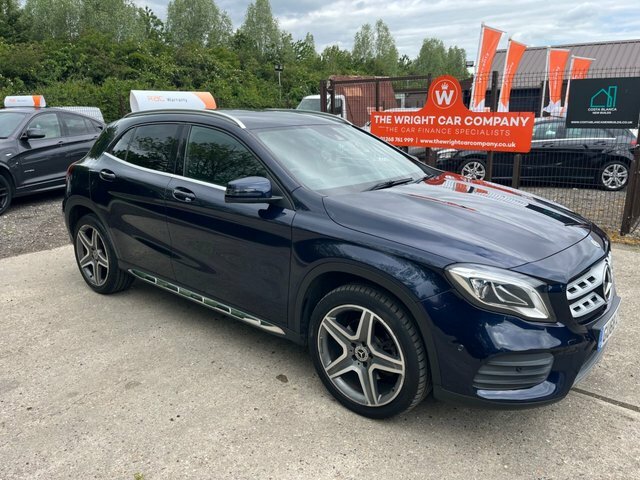 Mercedes-Benz GLA Class 2.1 Gla220d Amg Line Premium Suv 7G-d GU68ZYD Blue #4