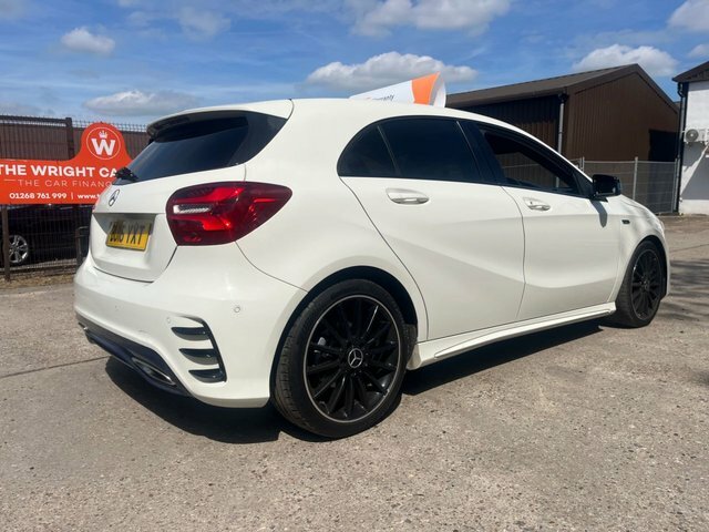 Mercedes-Benz A Class 1.6 A180 Amg Line Premium Hatchback M BU16YXT White #6