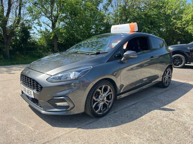 Ford Fiesta 1.0T Ecoboost St-line Hatchback EO18AEX Grey #5