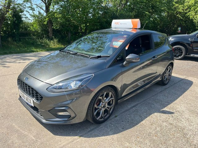 Ford Fiesta 1.0T Ecoboost St-line Hatchback EO18AEX Grey #6