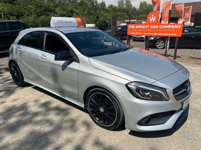 Mercedes-Benz A Class 2.1 A200d Amg Line Premium Hatchback YJ66UZU Silver #3