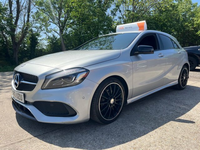Mercedes-Benz A Class 2.1 A200d Amg Line Premium Hatchback YJ66UZU Silver #4