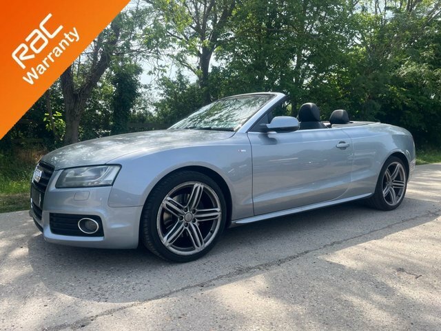 Audi A5 3.0 Tdi V6 S Line Convertible S Tronic Silver