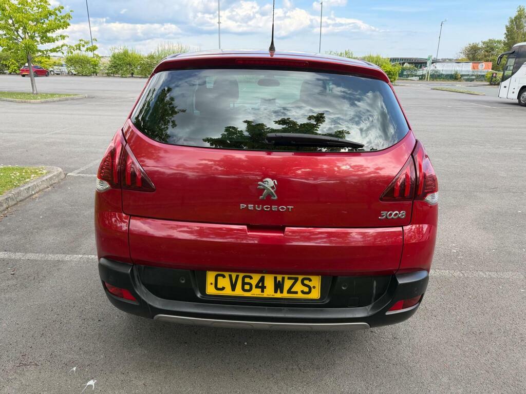 Peugeot 3008 1.6 Hdi Allure Euro 5 CV64WZS Red #6
