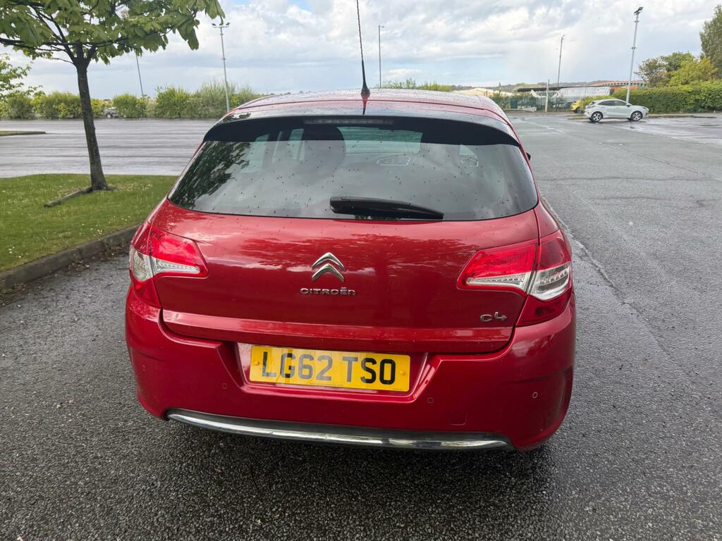 Citroen C4 1.6 Vti Vtr Euro 5 Red #6