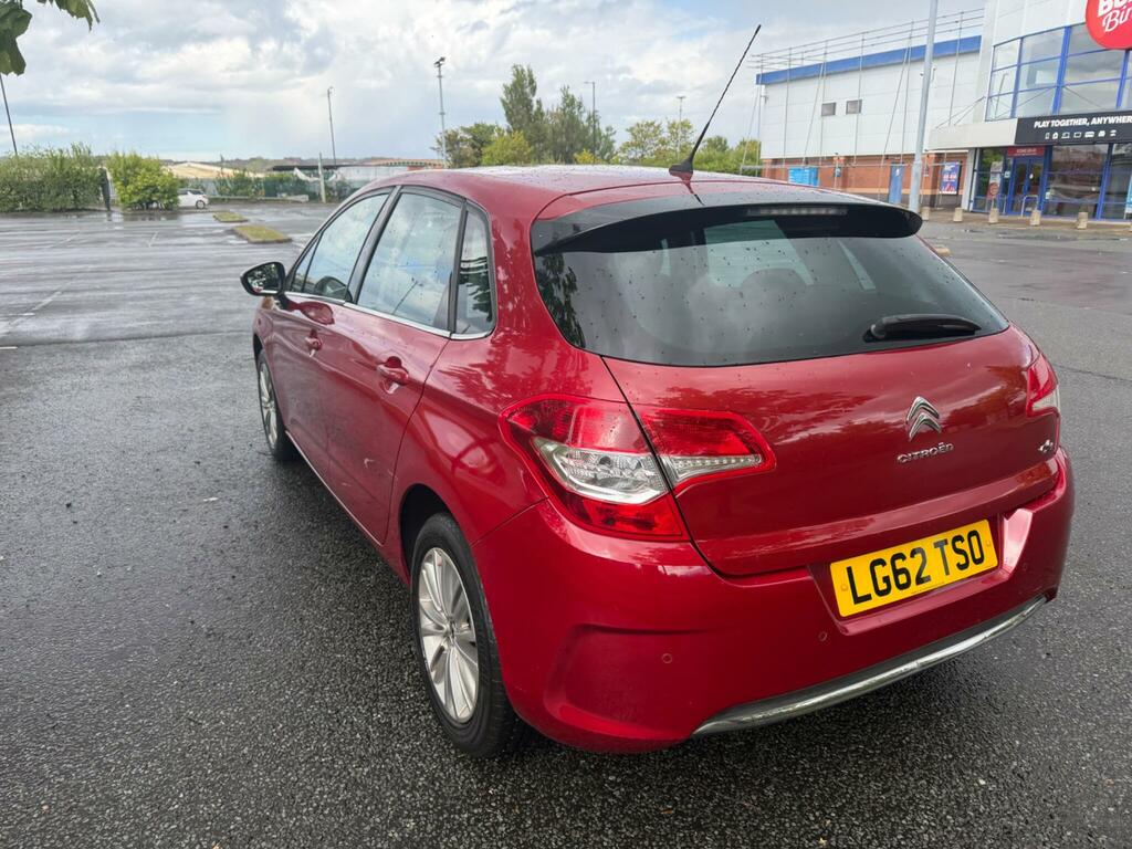 Citroen C4 1.6 Vti Vtr Euro 5 Red #4