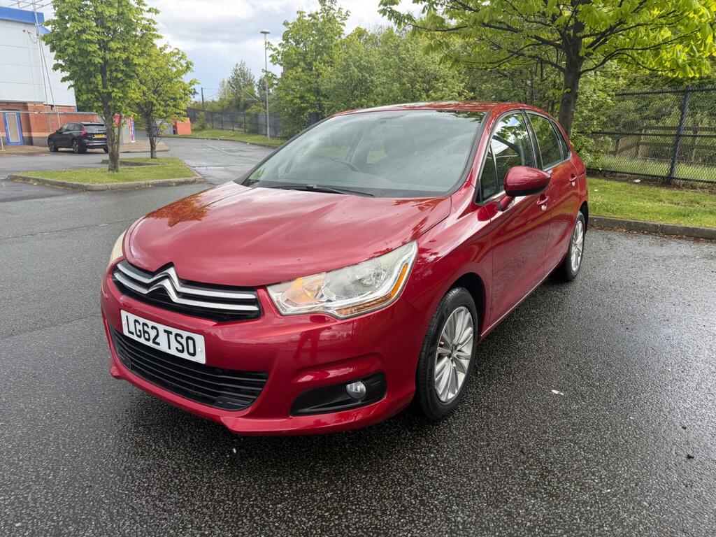 Citroen C4 1.6 Vti Vtr Euro 5 Red #3