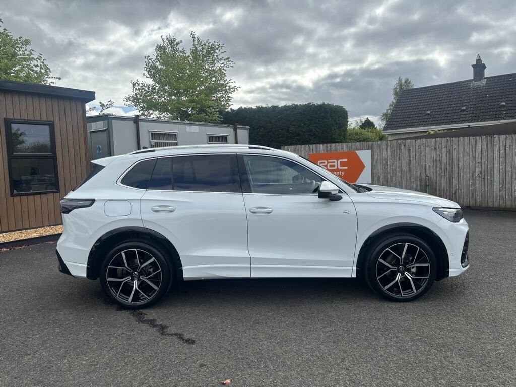Volkswagen Tiguan 1.5 E Tsi 150 R Line Dsg MV75YTP White #6
