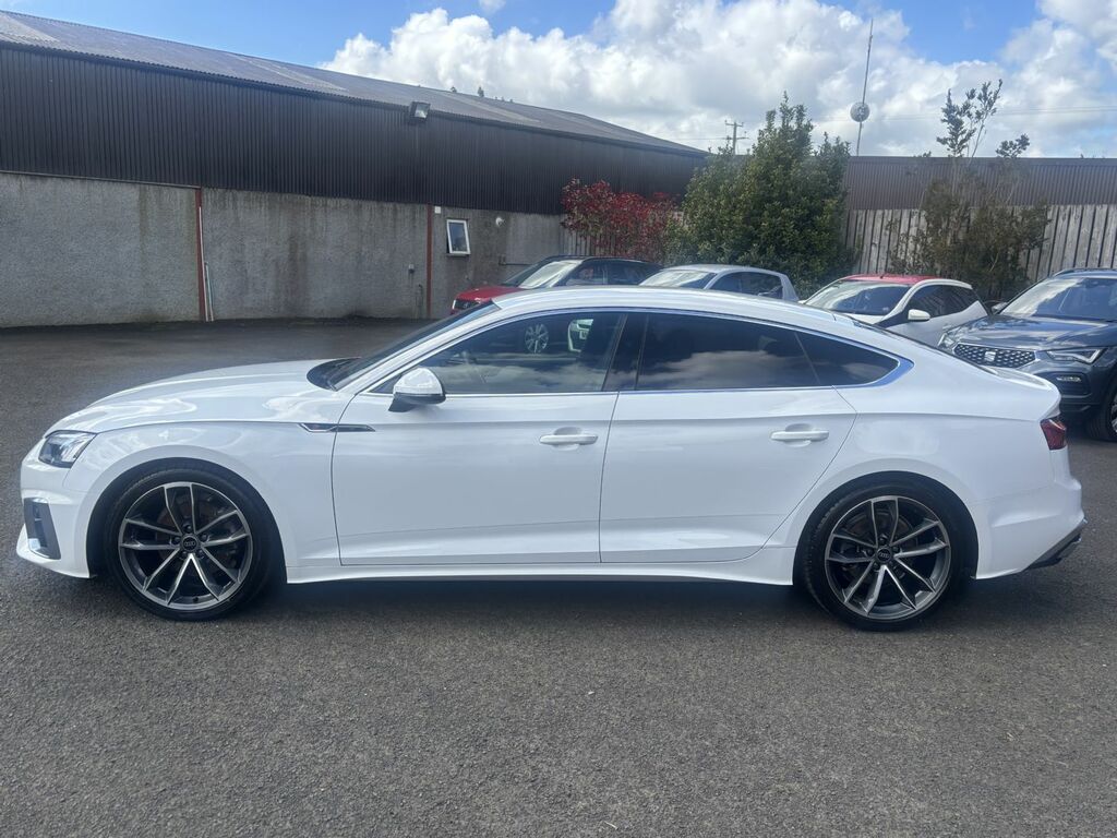 Audi A5 35 Tdi S Line S Tronic AV23HRF White #5