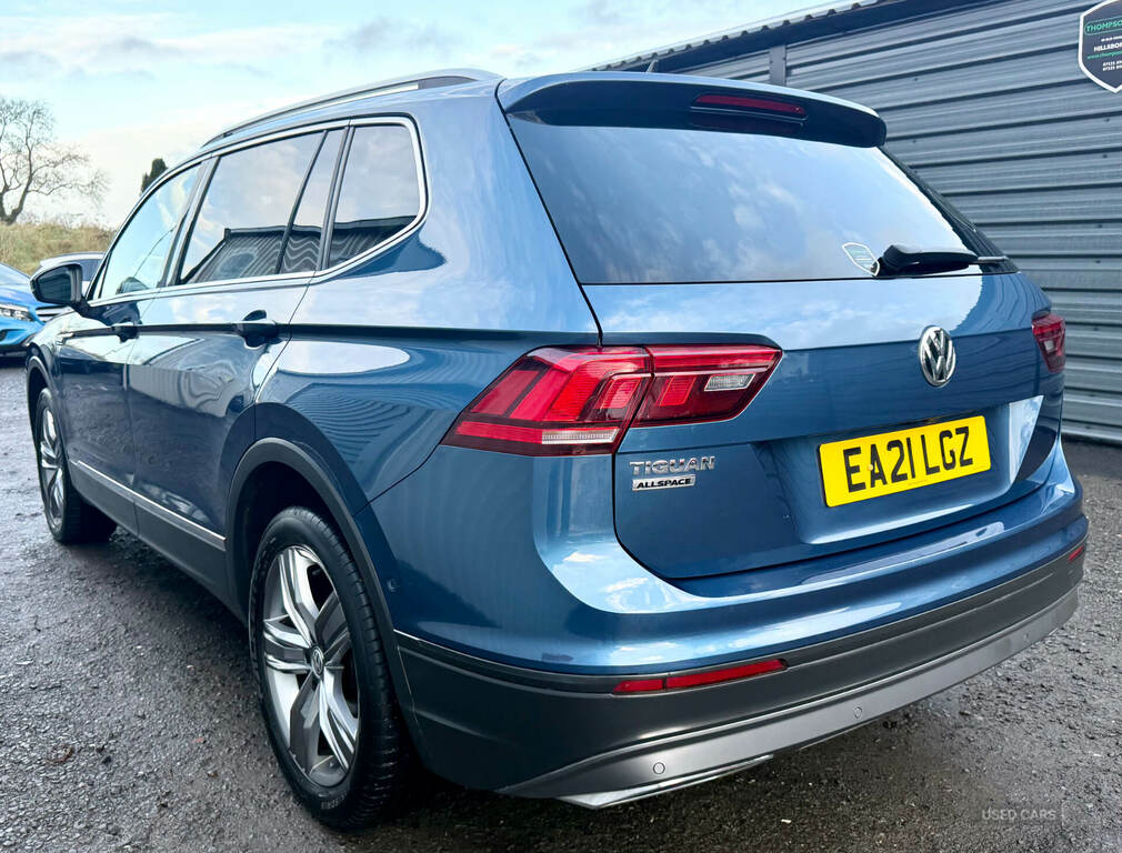Volkswagen Tiguan Allspace 1.5 Tsi Evo Match Dsg EA21LGZ Blue #6