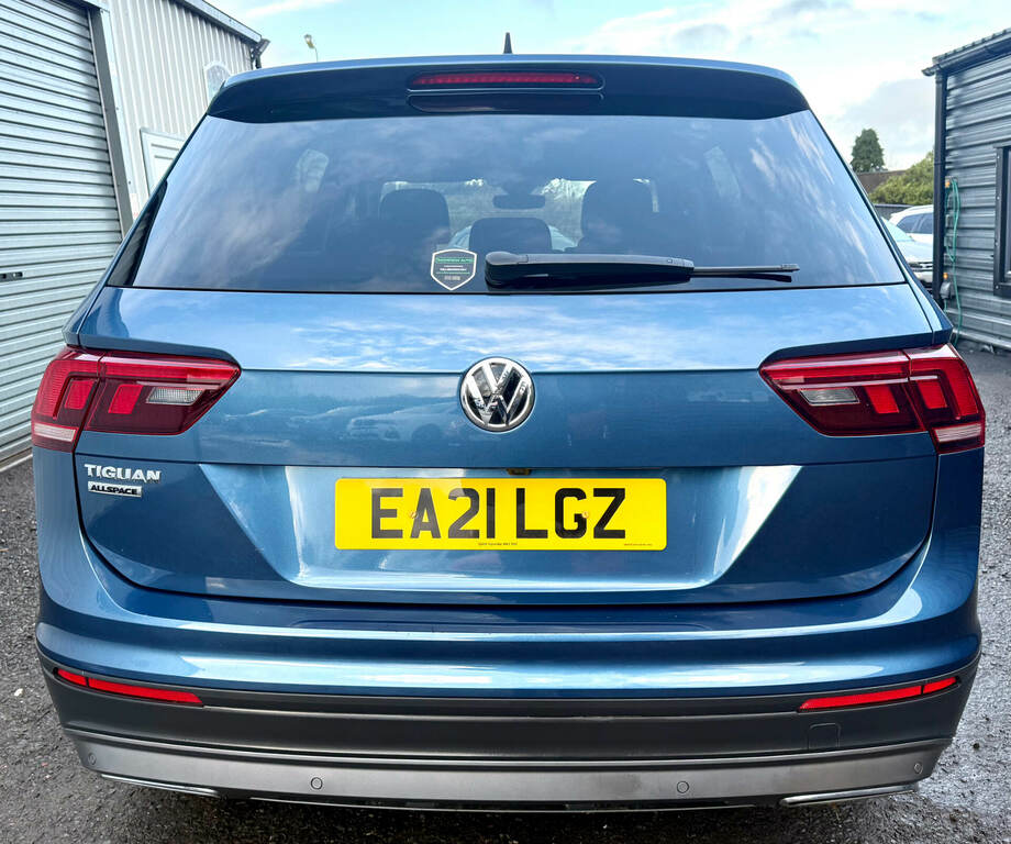 Volkswagen Tiguan Allspace 1.5 Tsi Evo Match Dsg EA21LGZ Blue #4