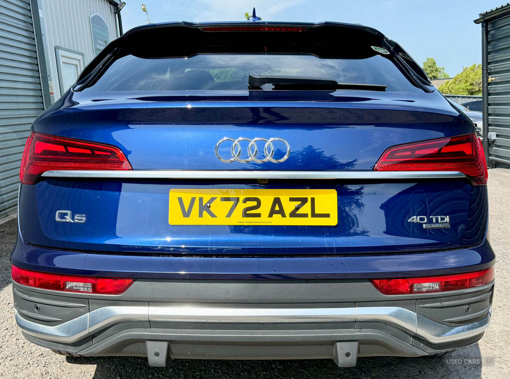 Audi Q5 40 Tdi Quattro S Line S Tronic VK72AZL Blue #5