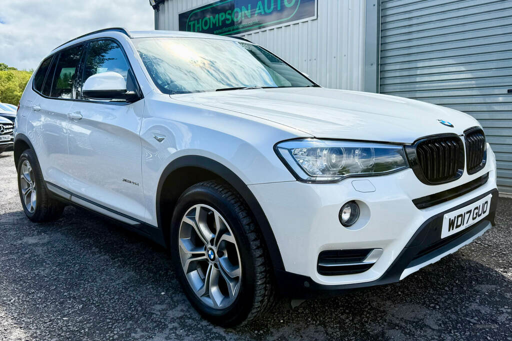 BMW X3 Xdrive20d Xline Step White