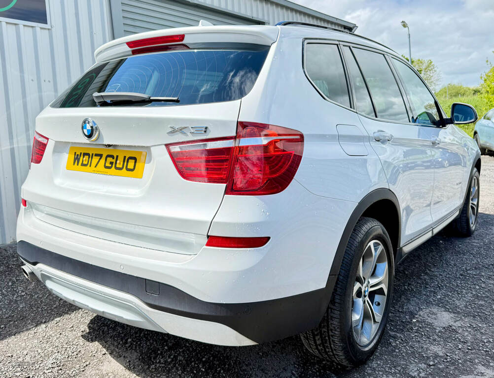 BMW X3 Xdrive20d Xline Step WD17GUO White #4