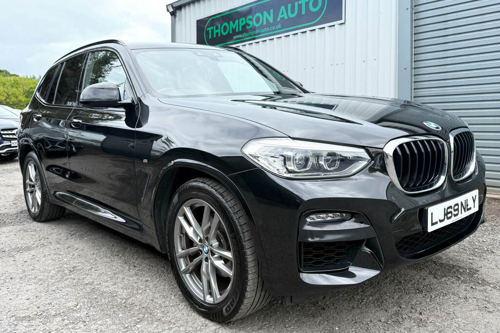 BMW X3 Xdrive20d M Sport Step Black