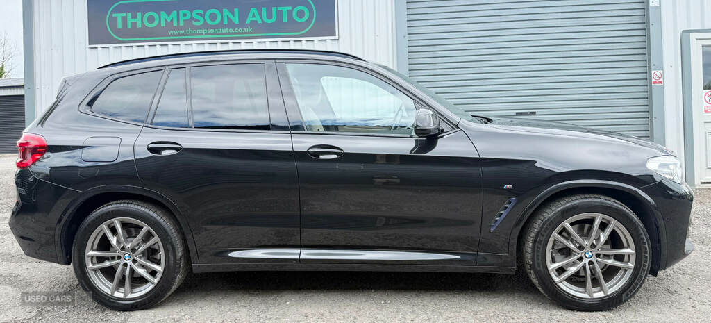 BMW X3 Xdrive20d M Sport Step LJ69NLY Black #2