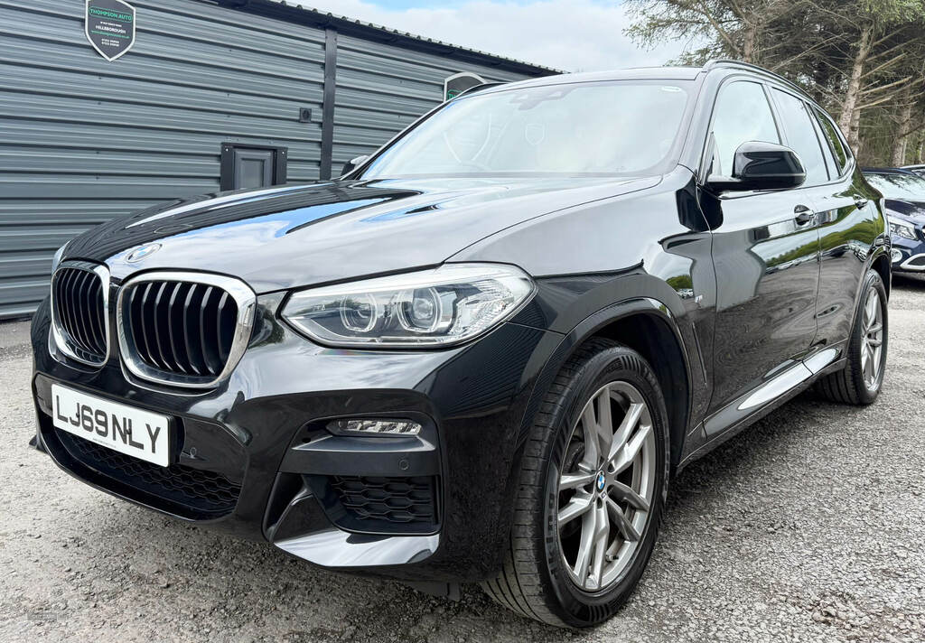 BMW X3 Xdrive20d M Sport Step LJ69NLY Black #6