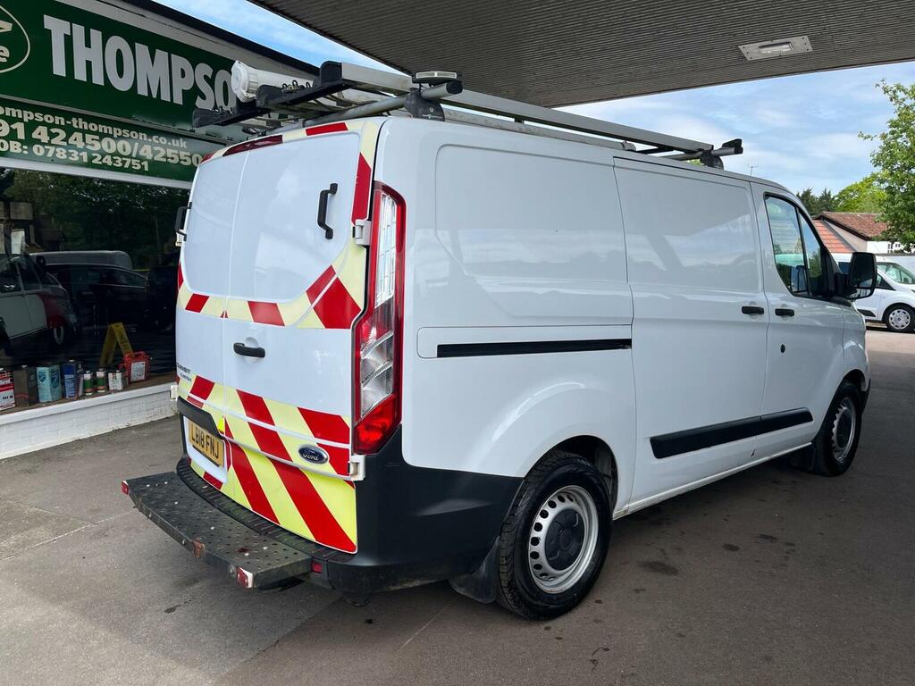 Ford Transit Custom Panel Van 2.0 320 Ecoblue L1 H1 Euro 6 20181 LB18FNJ White #2
