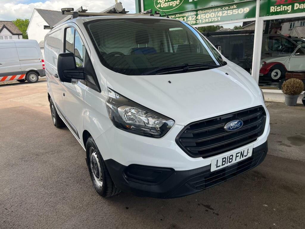Ford Transit Custom Panel Van 2.0 320 Ecoblue L1 H1 Euro 6 20181 LB18FNJ White #4