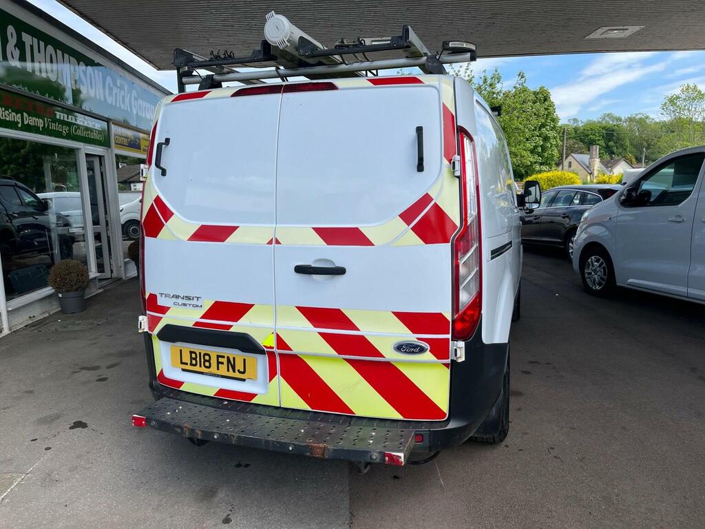 Ford Transit Custom Panel Van 2.0 320 Ecoblue L1 H1 Euro 6 20181 LB18FNJ White #5