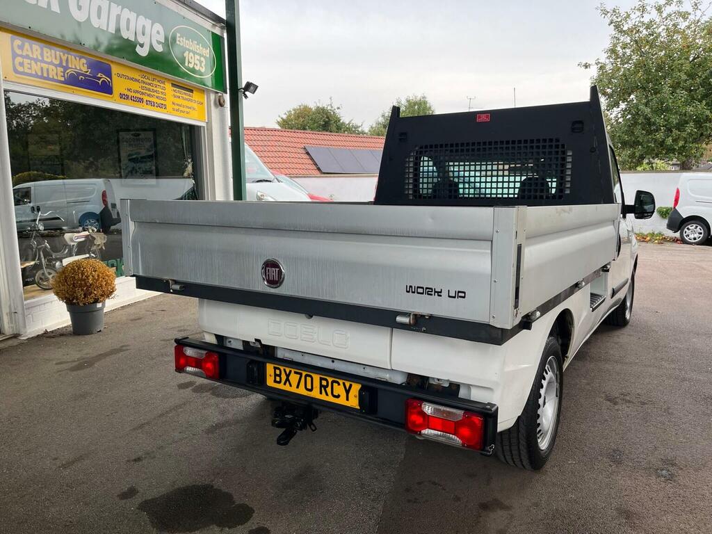 Fiat Doblo Dropside 1.6 Multijetii Work Up L2 Euro 6 Ss White #6
