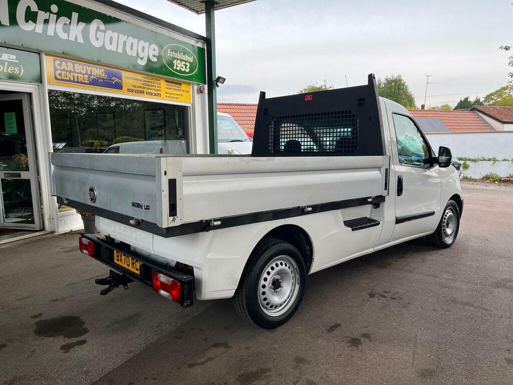 Fiat Doblo Dropside 1.6 Multijetii Work Up L2 Euro 6 Ss White #5