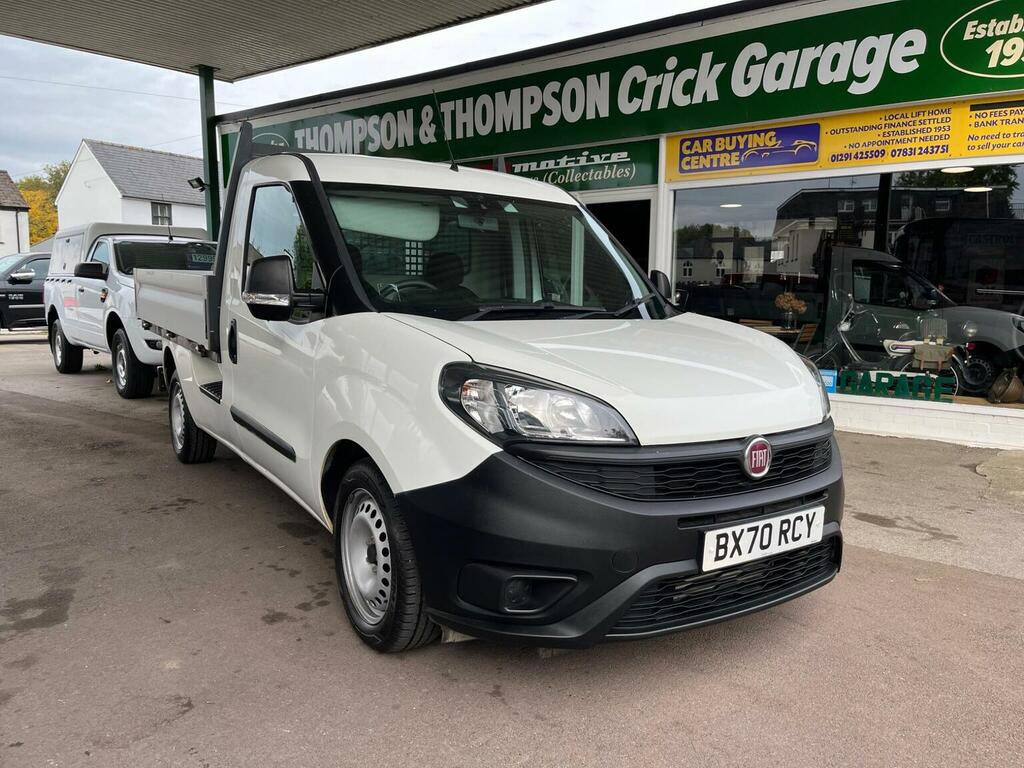 Fiat Doblo Dropside 1.6 Multijetii Work Up L2 Euro 6 Ss White #3