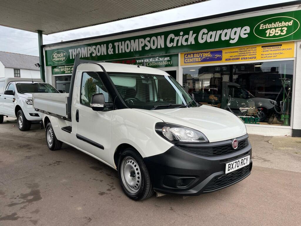 Fiat Doblo Dropside 1.6 Multijetii Work Up L2 Euro 6 Ss White #2