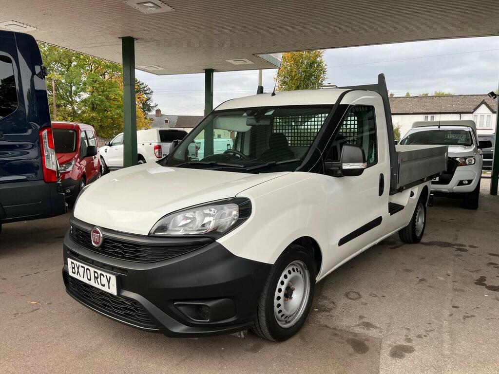 Fiat Doblo Dropside 1.6 Multijetii Work Up L2 Euro 6 Ss White
