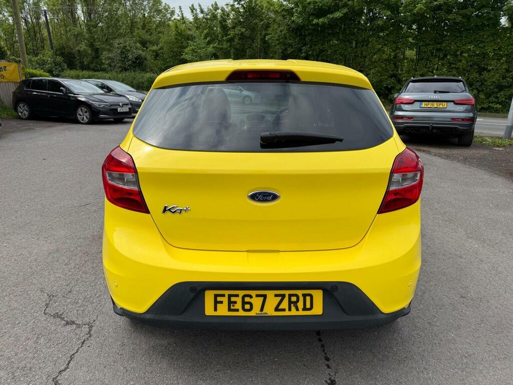 Ford KA+ Hatchback 1.2 Ti-vct Zetec Euro 6 201767 FE67ZRD Yellow #5