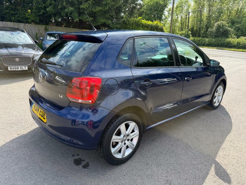 Volkswagen Polo Hatchback 1.4 Match Edition Dsg Euro 5 20141 Blue #6