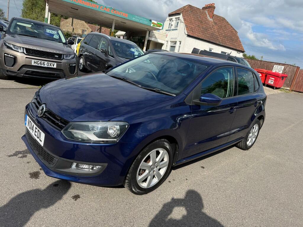 Volkswagen Polo Hatchback 1.4 Match Edition Dsg Euro 5 20141 Blue #3